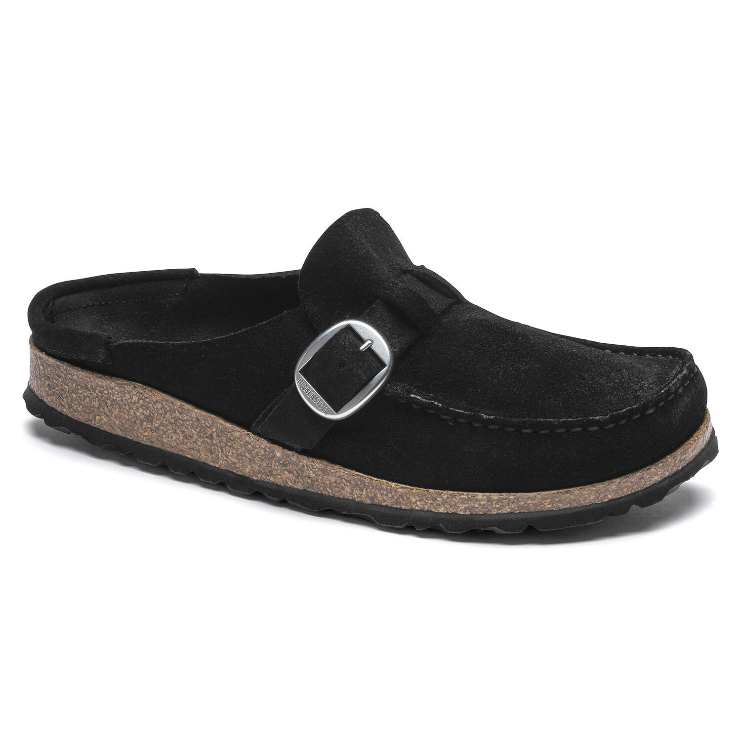 Birkenstock Buckley Suede Leather - Black Narrow