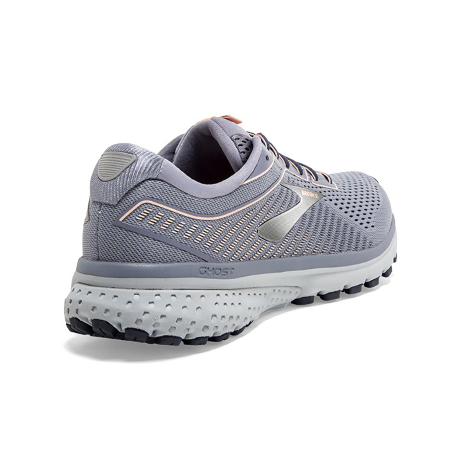 brooks ghost peach