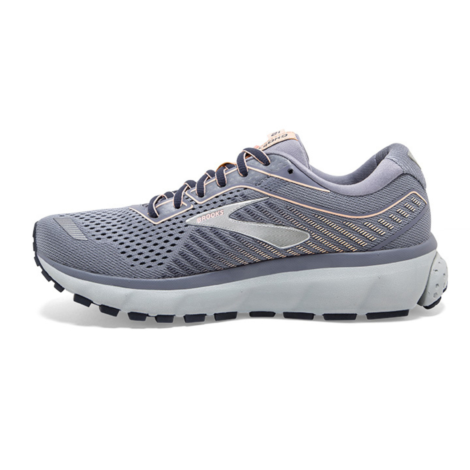 brooks ghost peach