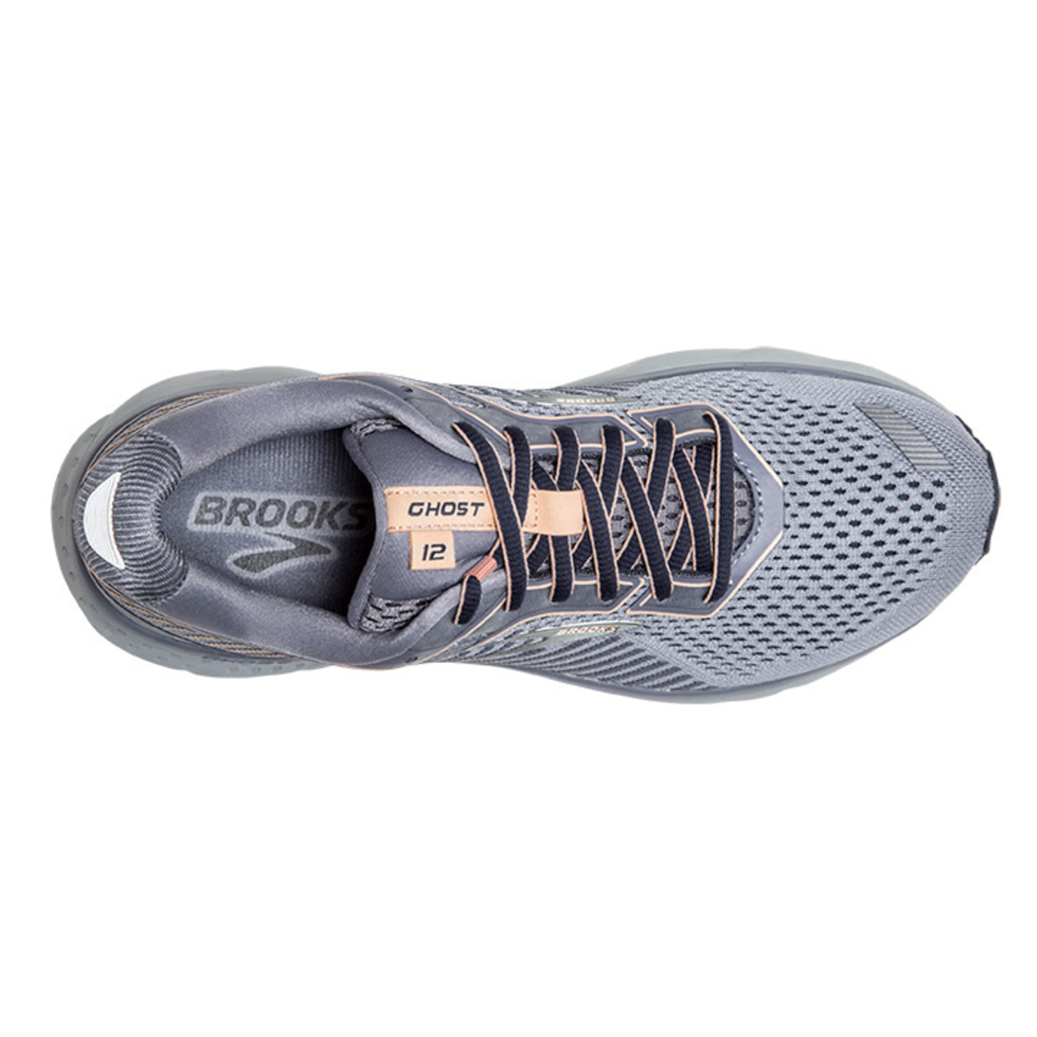 brooks ghost peach