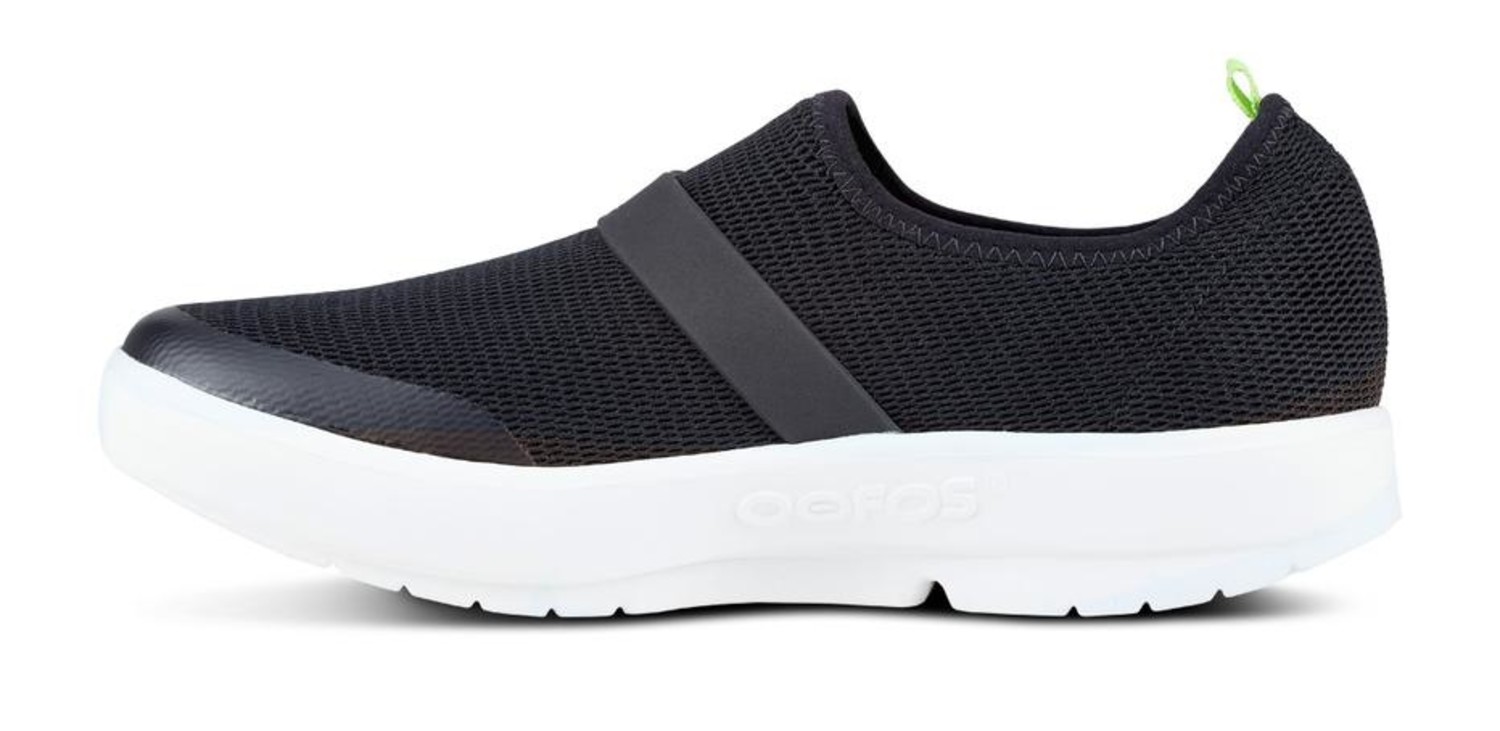 Men's OOmg Mesh - Black/White - Gentry's Footwear