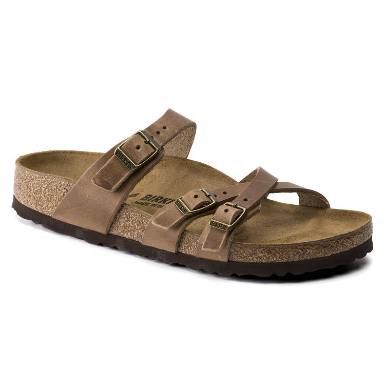 Franca Oiled Leather Tobacco - Gentry's Footwear