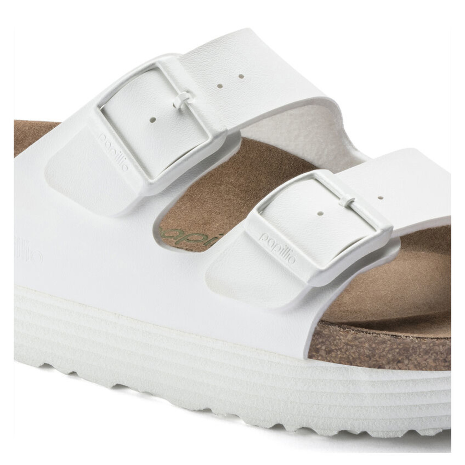 Arizona Platform Vegan Birko-Flor - Gentry's Footwear
