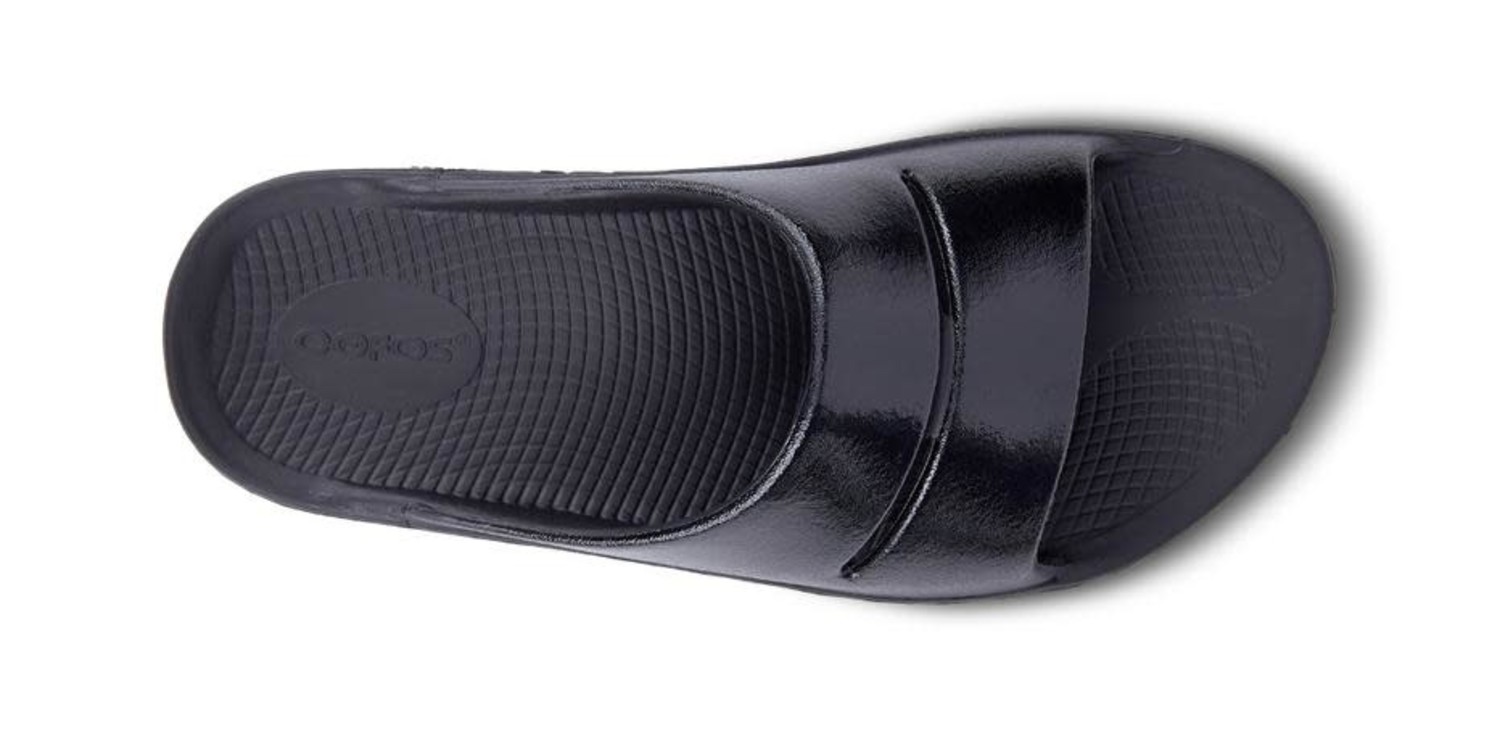 OOahh Luxe Slide Black Gentry s Footwear