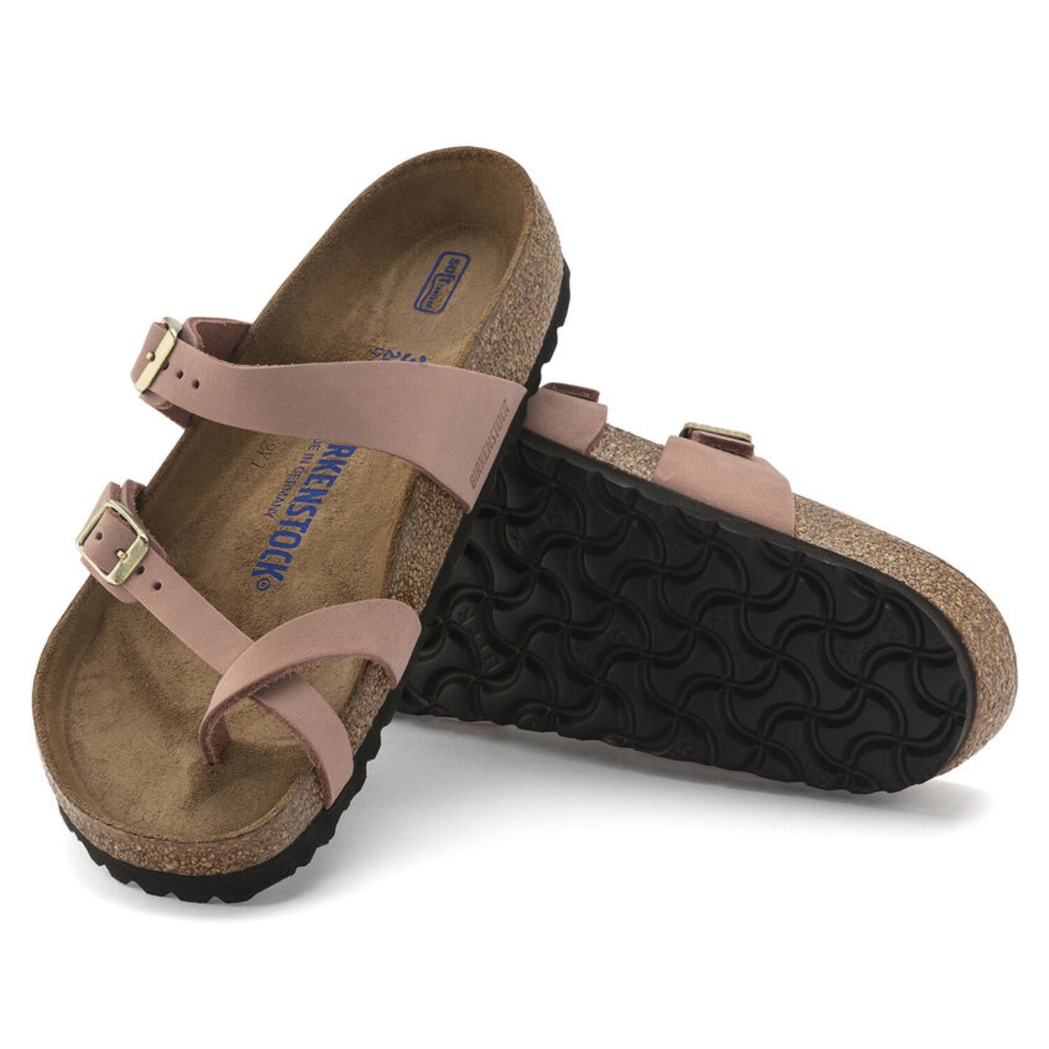 Mayari Soft Footbed Nubuck Old Rose (1023964) - Gentry's Footwear