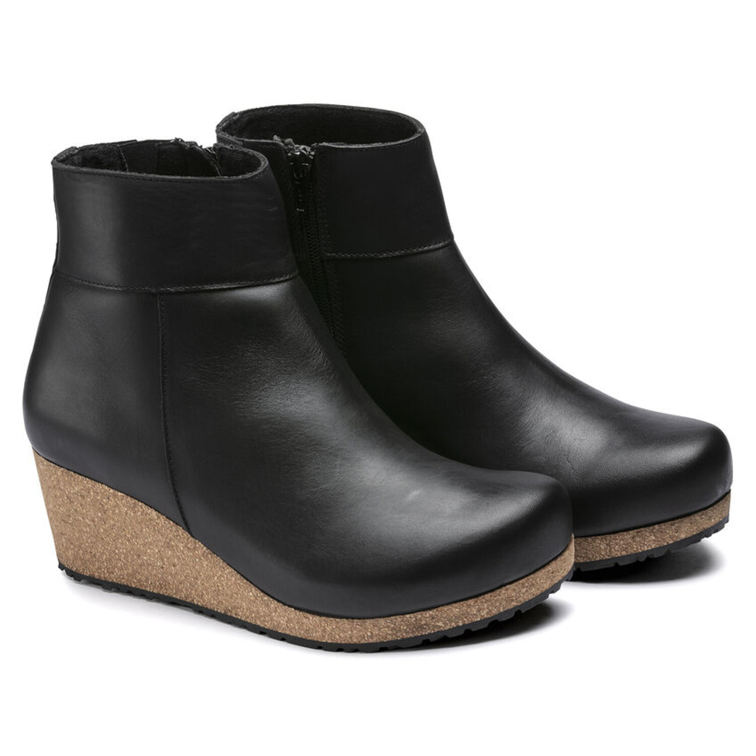 Ebba Black Leather NARROW (1017937) - Gentry