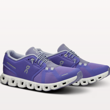 Women's Cloud 5 Waterproof - Metal/Navy - Gentry's Footwear