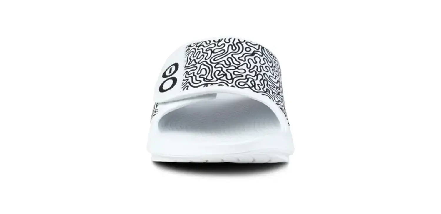 OOahh Sport Flex Slide Ltd - White/Labyrinth - Gentry