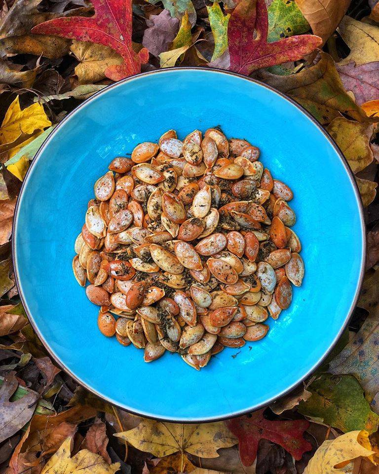 Herb Roasted Pepitas (Pumpkin Seeds)