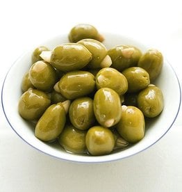 SMOKED ALMOND STUFFED OLIVES