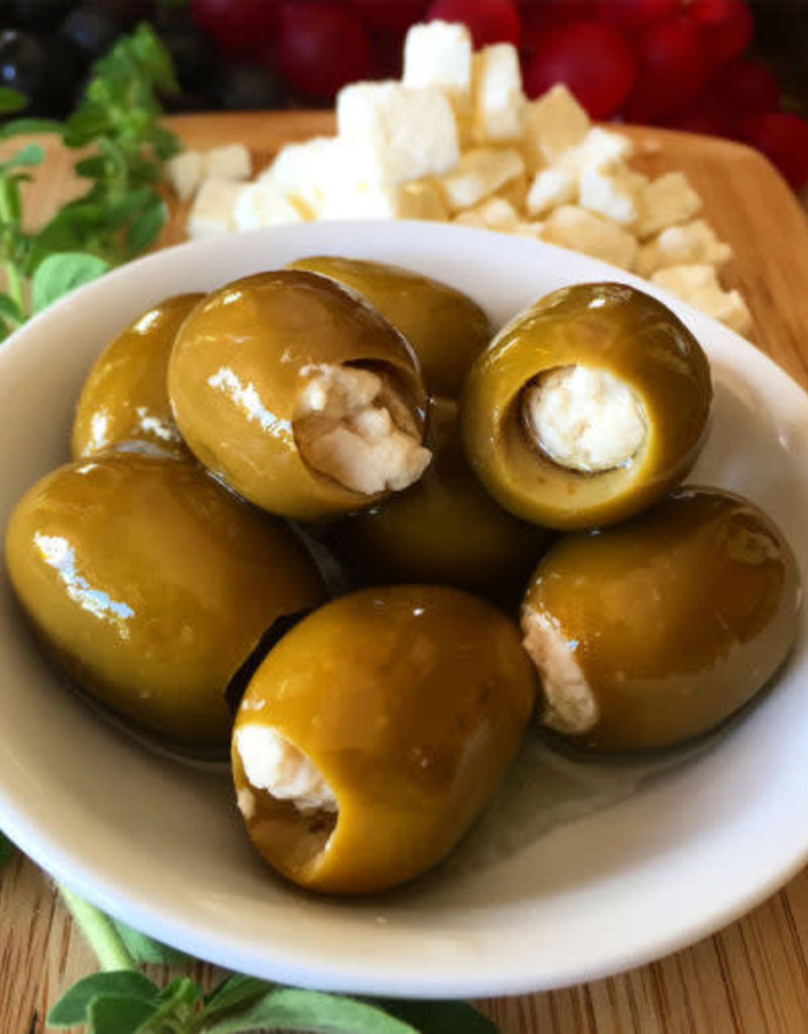 FETA CHEESE STUFFED OLIVES