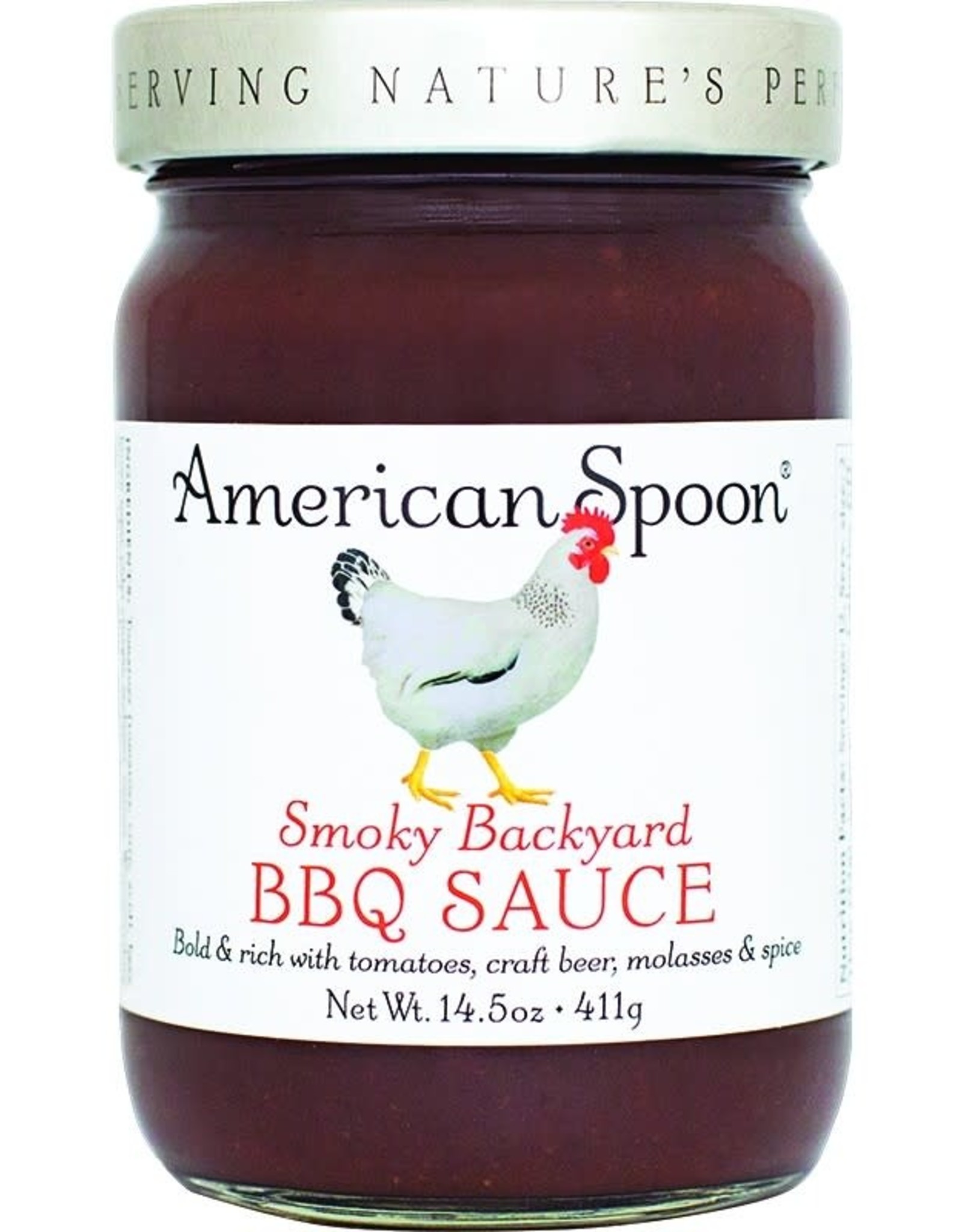 American Spoon AMERICAN SPOON SMOKY BACKYARD BBQ SAUCE