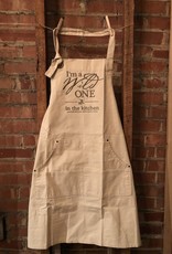 WILD ONE APRON - UNISEX - NATURAL