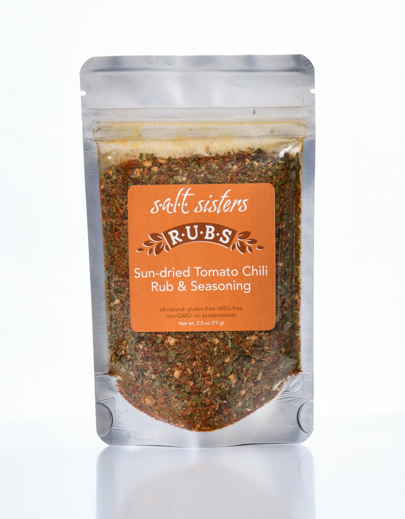 s.a.l.t. sisters SUN-DRIED TOMATO CHILI RUB & SEASONING 2.5oz