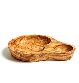 OLIVE WOOD OLIVE DISH