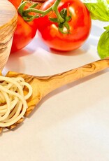 OLIVE WOOD SPAGHETTI SPOON