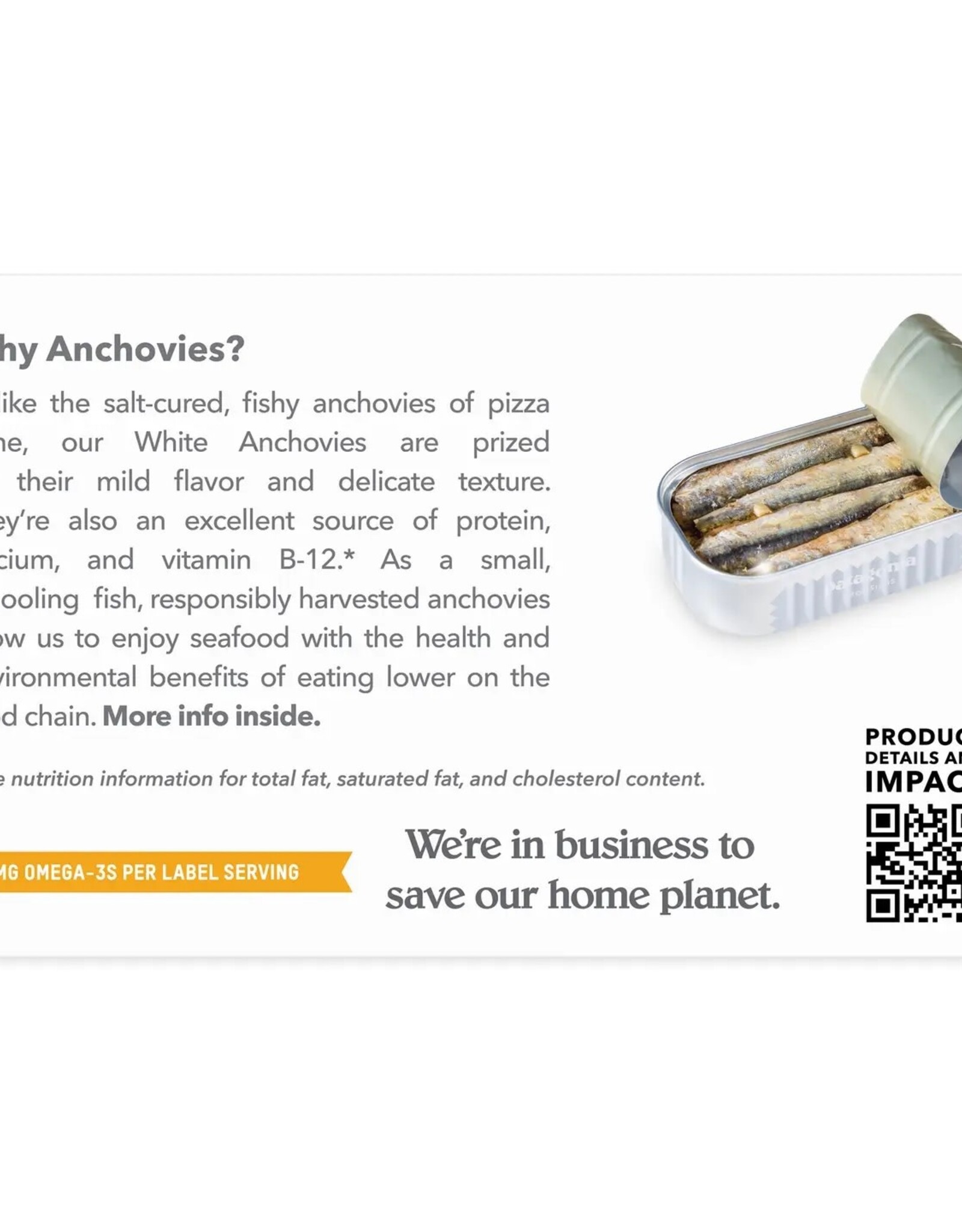 ROASTED GARLIC SPANISH WHITE ANCHOVIES