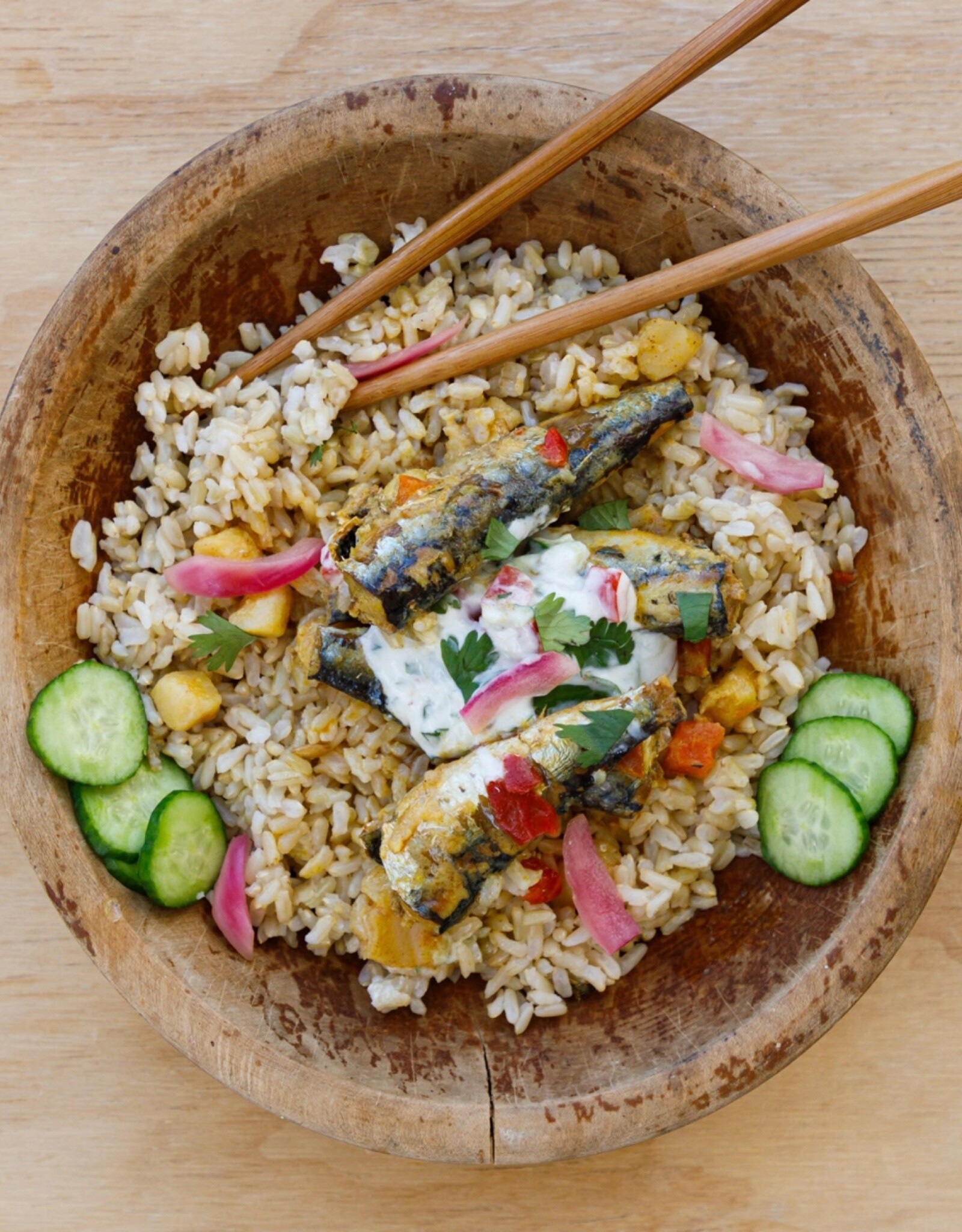 SARDINES IN COCONUT CURRY SAUCE