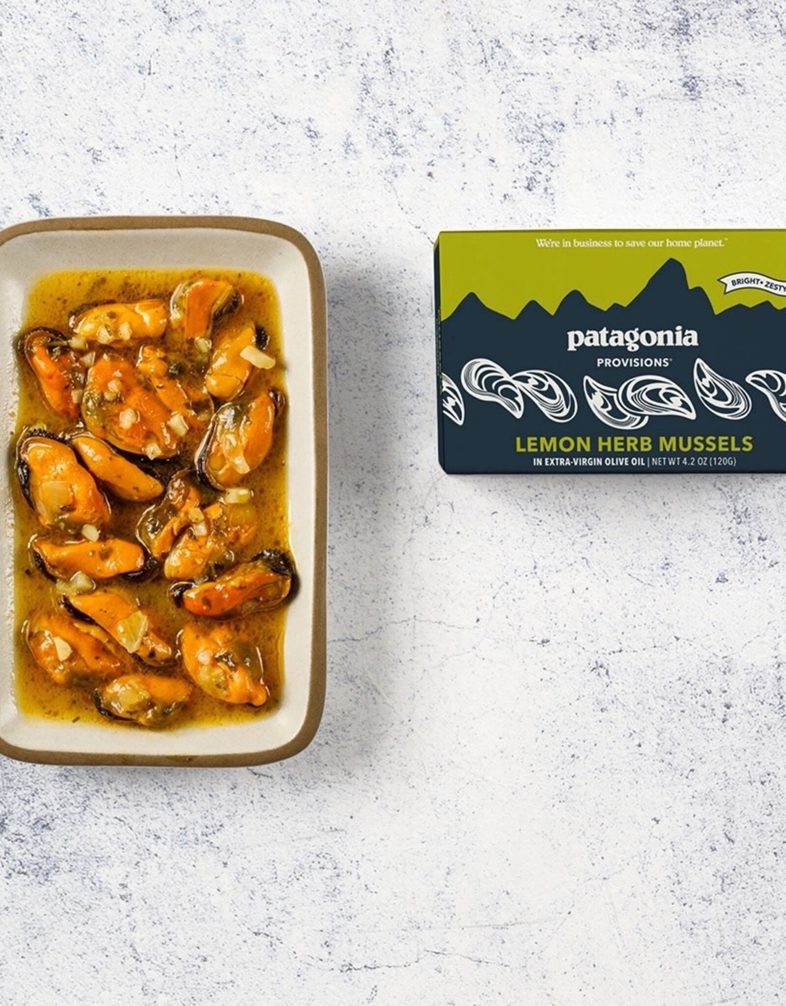 LEMON HERB MUSSELS
