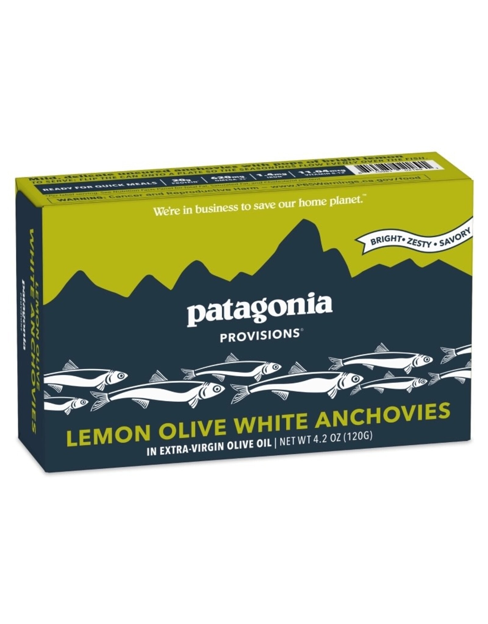 LEMON OLIVE SPANISH WHITE ANCHOVIES