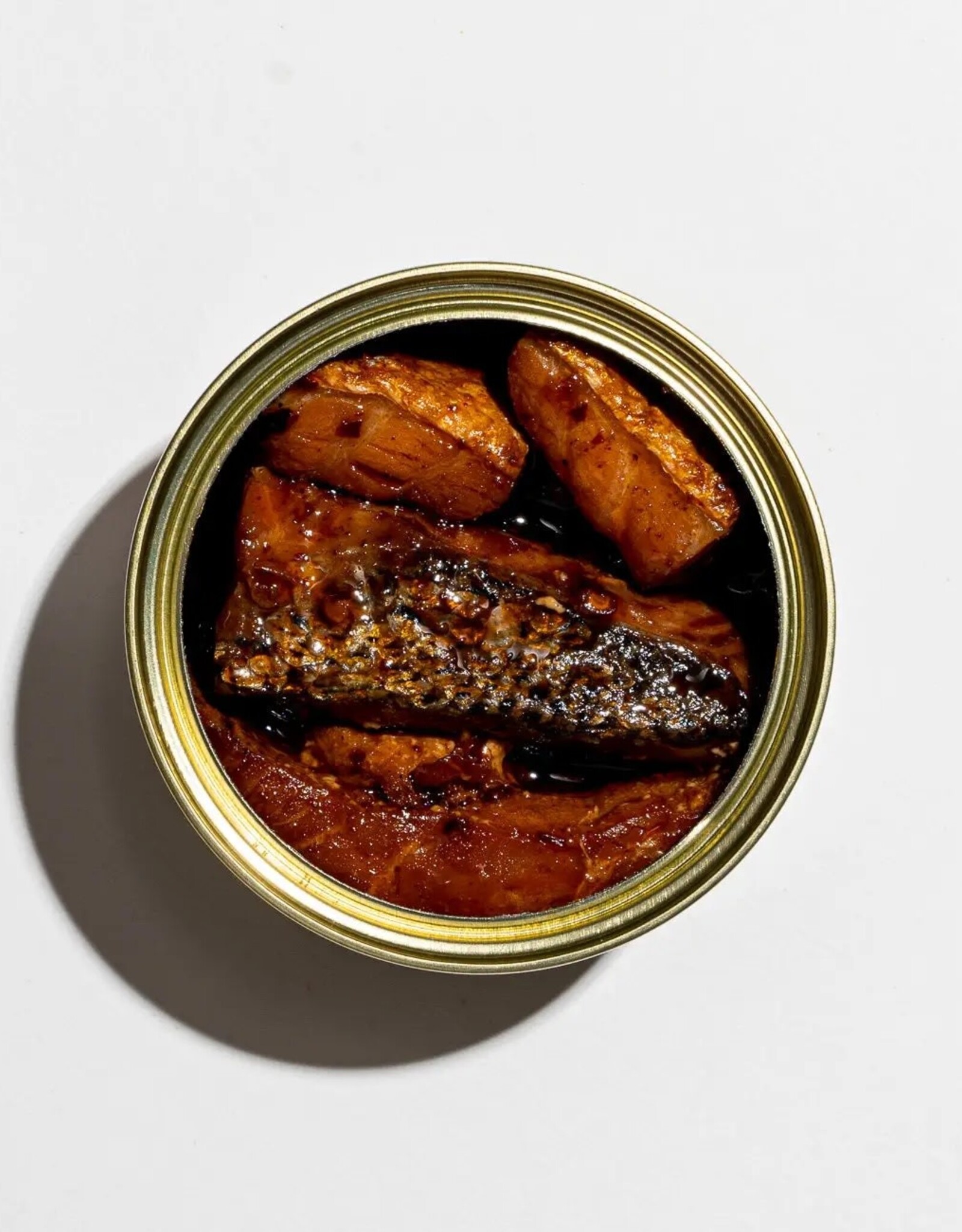 FISHWIFE SMOKED SALMON WITH FLY BY JING SICHUAN CHILI CRISP