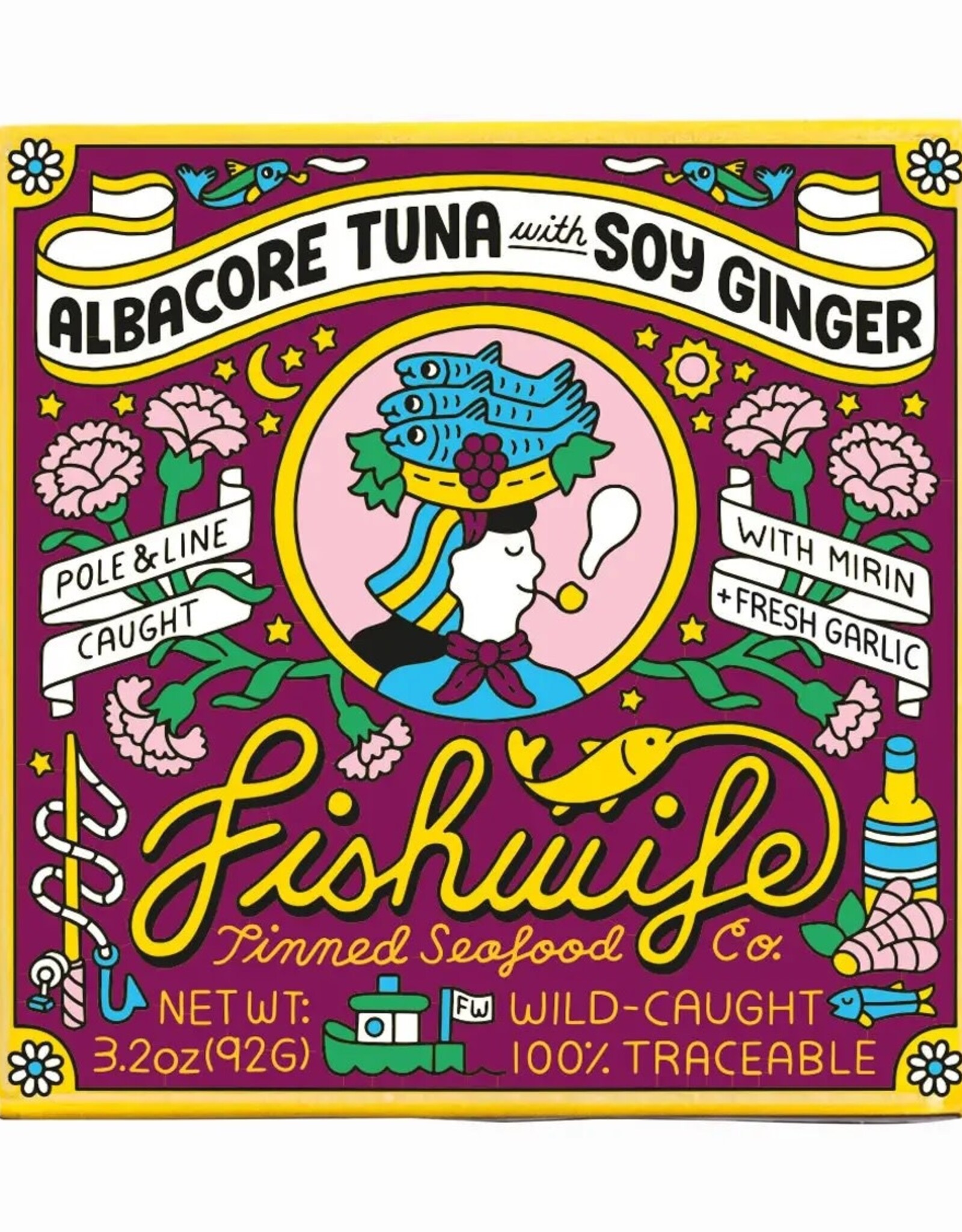 FISHWIFE ALBACORE TUNA WITH SOY GINGER