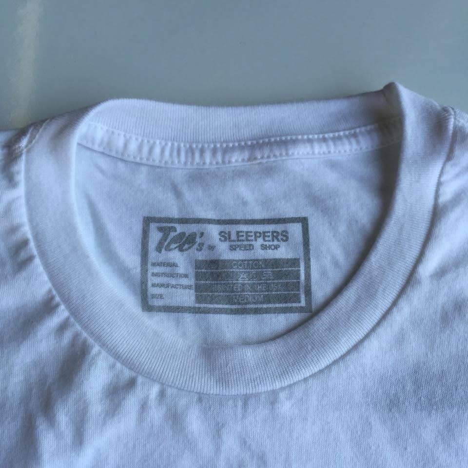 Sleepers Speed Shop tee shirt Sneepy - White