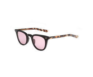 Sleepers x Native Sons Eyewear Mckowski Black/Honey Tortoise w/Rose Lens