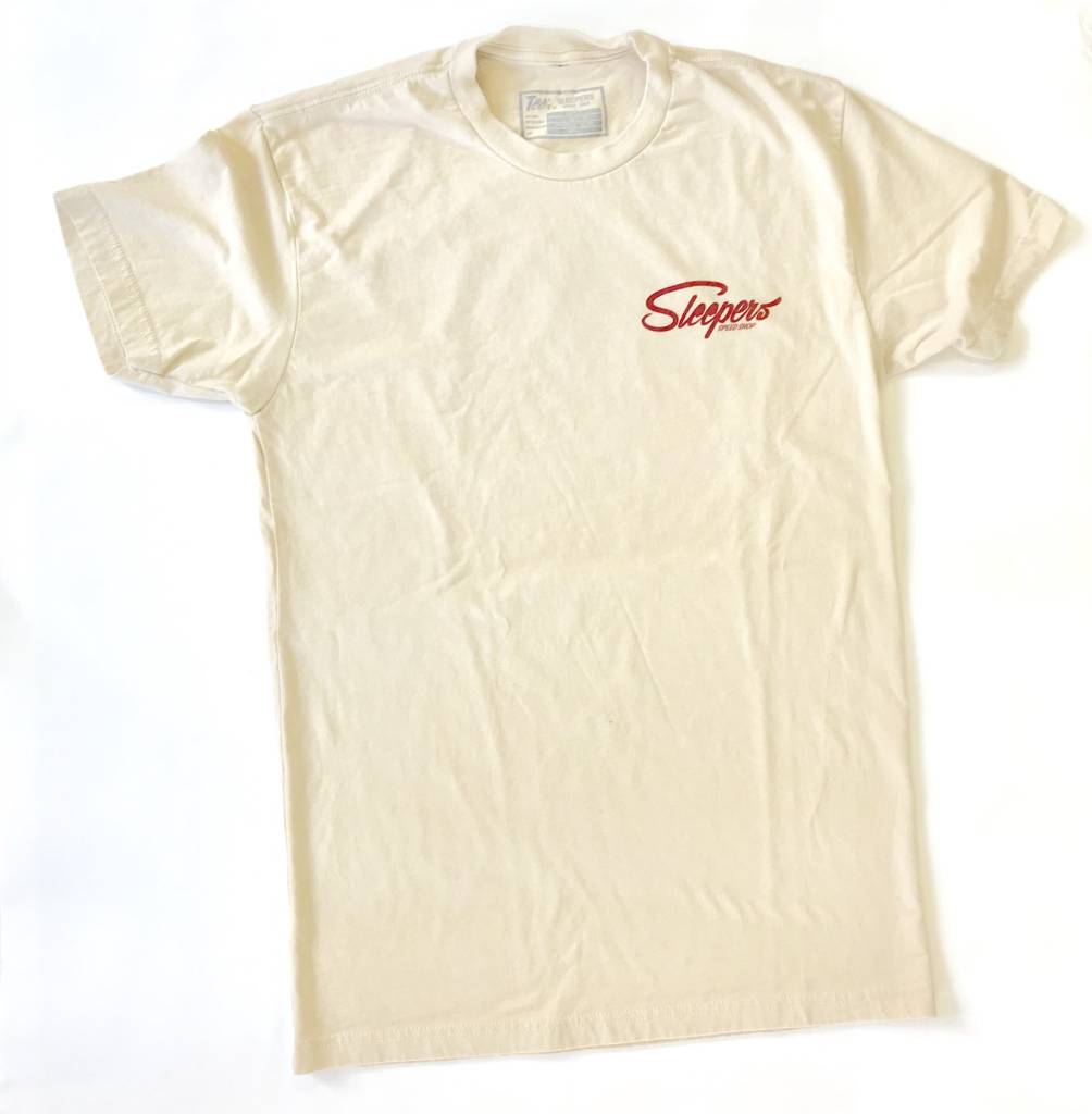 Sleepers Speed Shop T- Shirt - Ivory