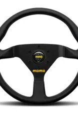Momo MOD78 Steering Wheel 320 mm - Black Leather/Black Spokes