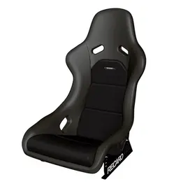 Recaro Recaro Classic Pole Position ABE Seat - Black Leather/Pepita Fabric