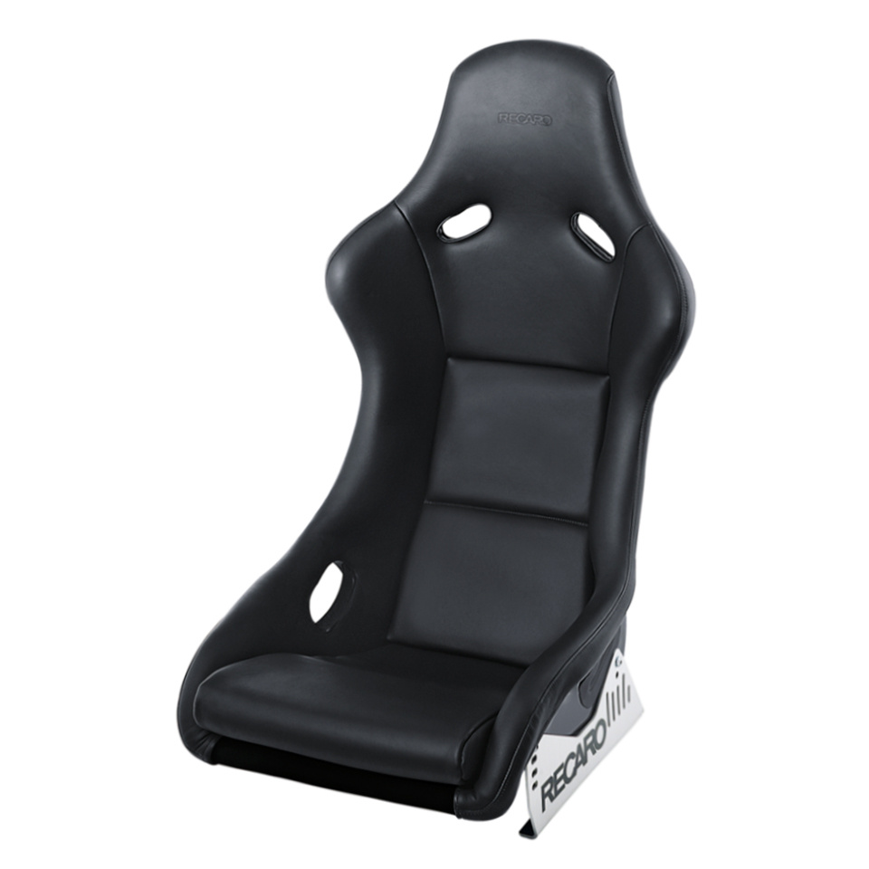 Recaro Recaro Pole Position ABE Seat - Carbon Fiber/Black Leather