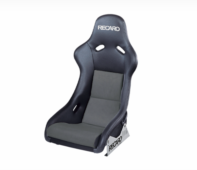 Recaro Recaro Pole Position N.G. Seat - Black Leather/Grey Suede