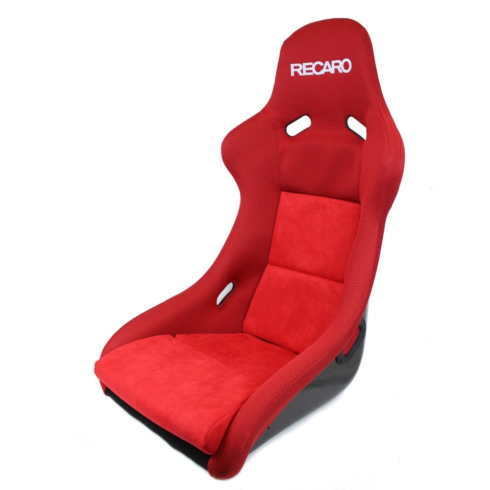 Recaro Recaro Pole Position N.G. Seat - Jersey Red/Red Suede