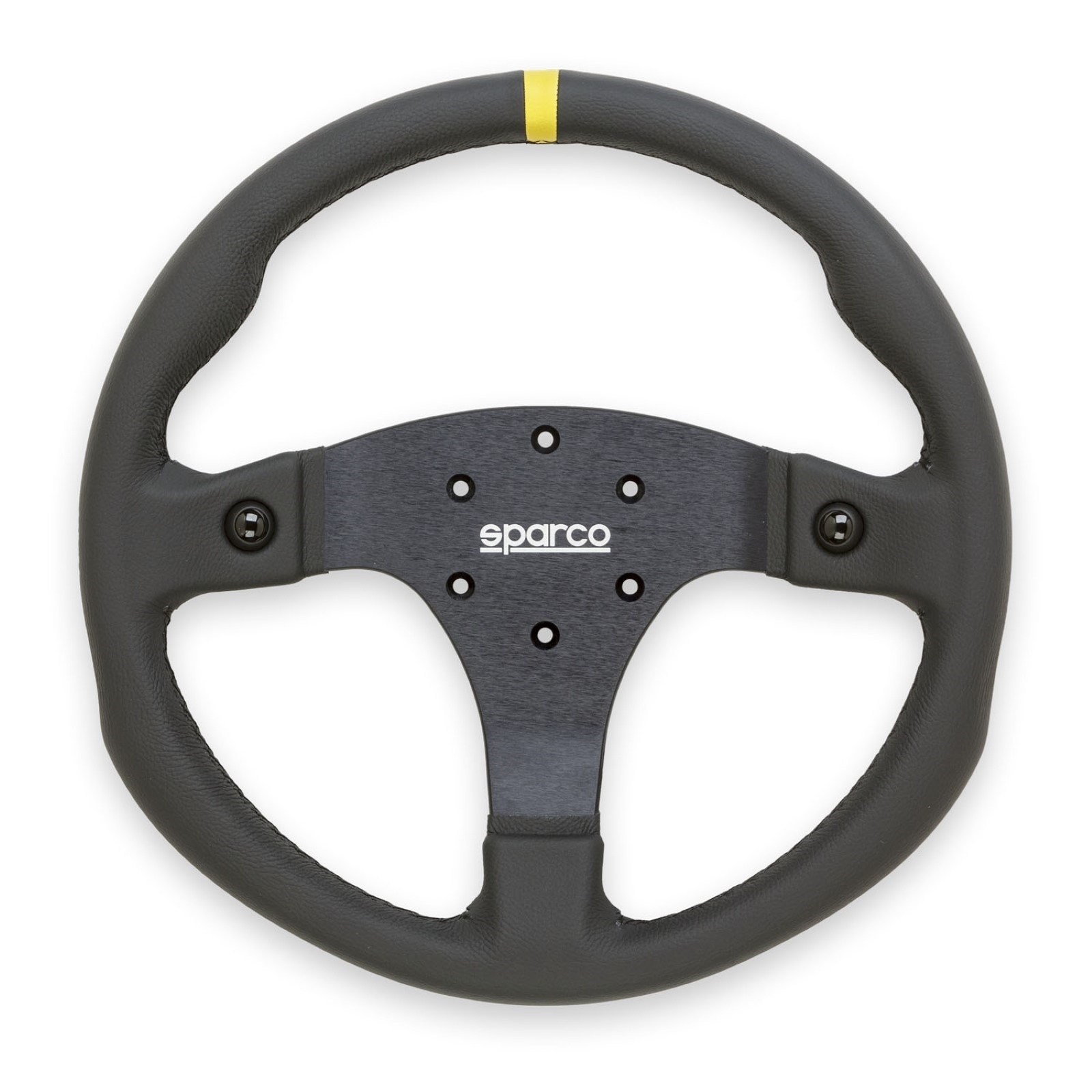 Sparco Steering Wheel R330B Leather w/ Button