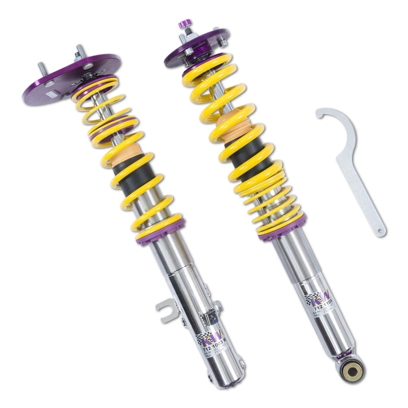 KW KW Clubsport Coilover Kit 1989-1990 Porsche 911 (964) Carrera 2