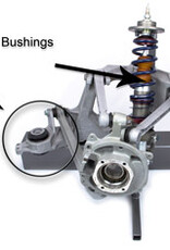Elephant Racing - 993 Subframe/Side Panel Sport Bushing Kit