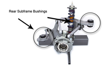 Elephant Racing - 993 Subframe/Side Panel Sport Bushing Kit