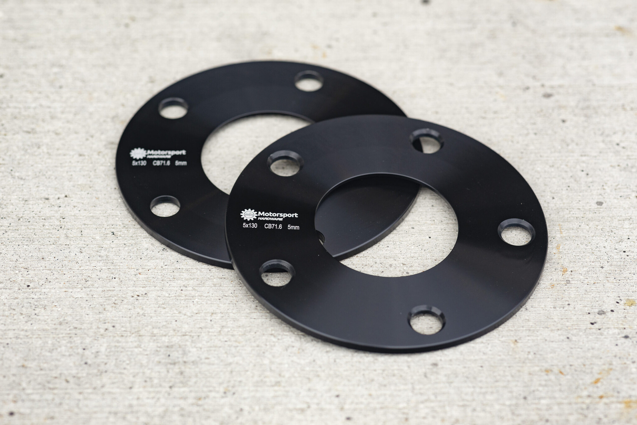Motorsport Hardware Wheel Spacer (5mm) Pair