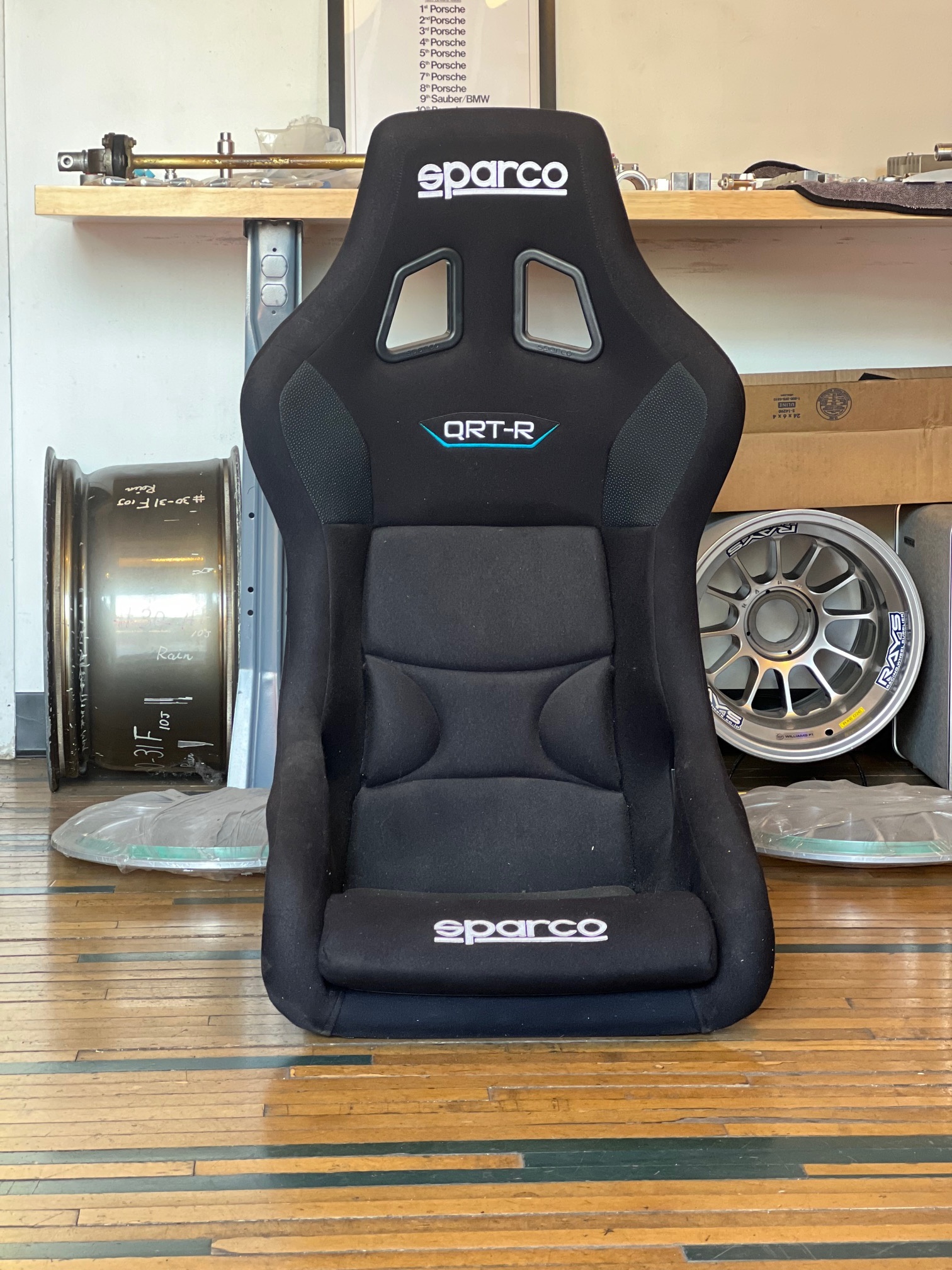 Used: Sparco QRT-R Race Seat - Black