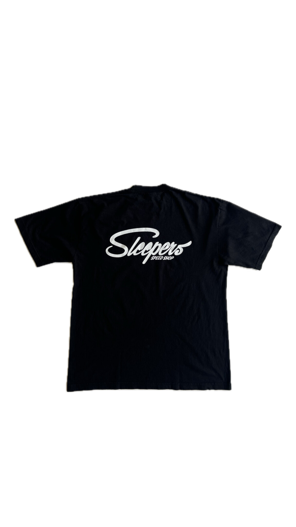 Sleepers Speed Shop T-Shirt - Black + White  2024