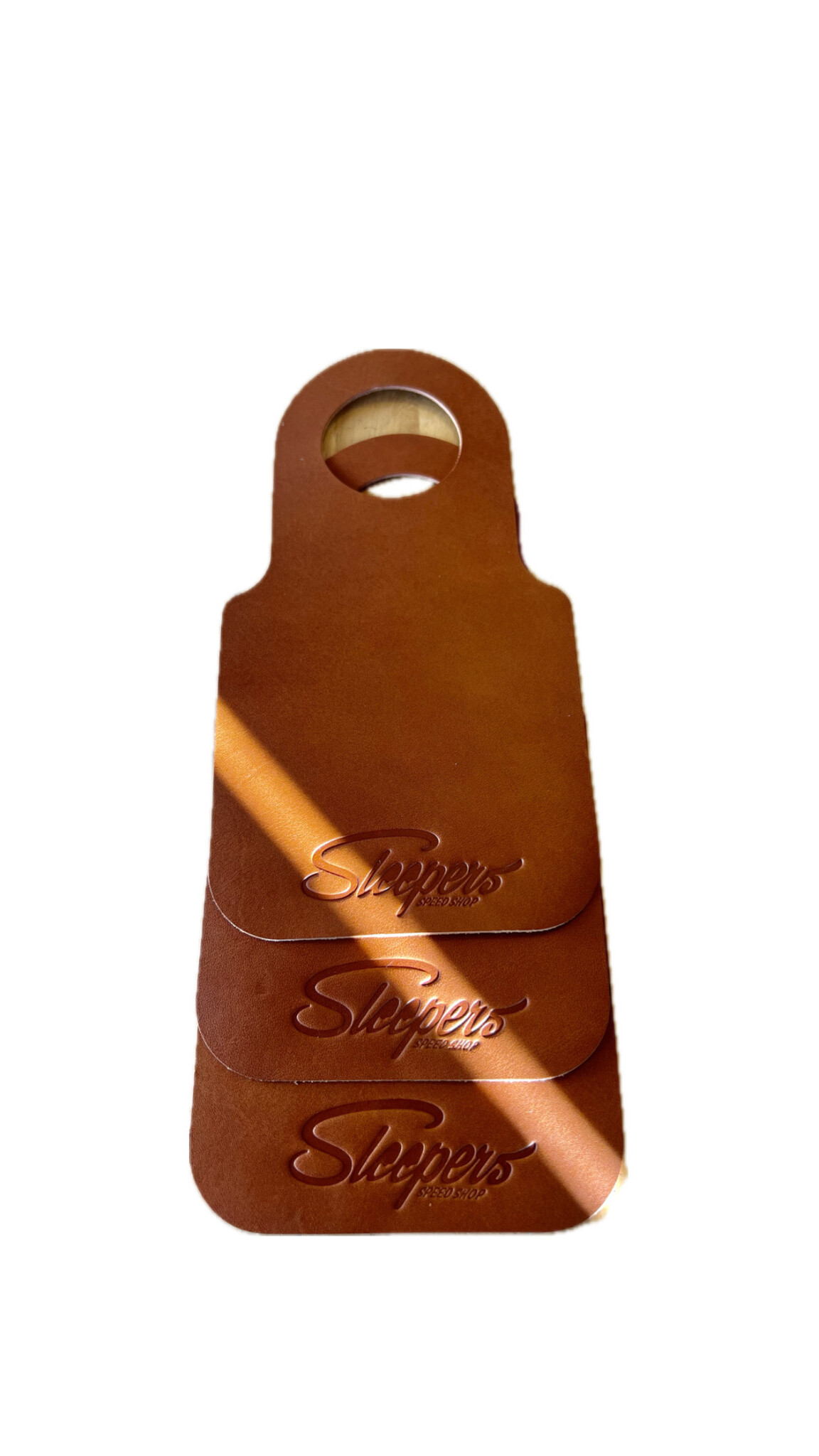 Sleepers Genuine Leather 911 Fuel Bib ('64-'88 & '99-'13) - Brown
