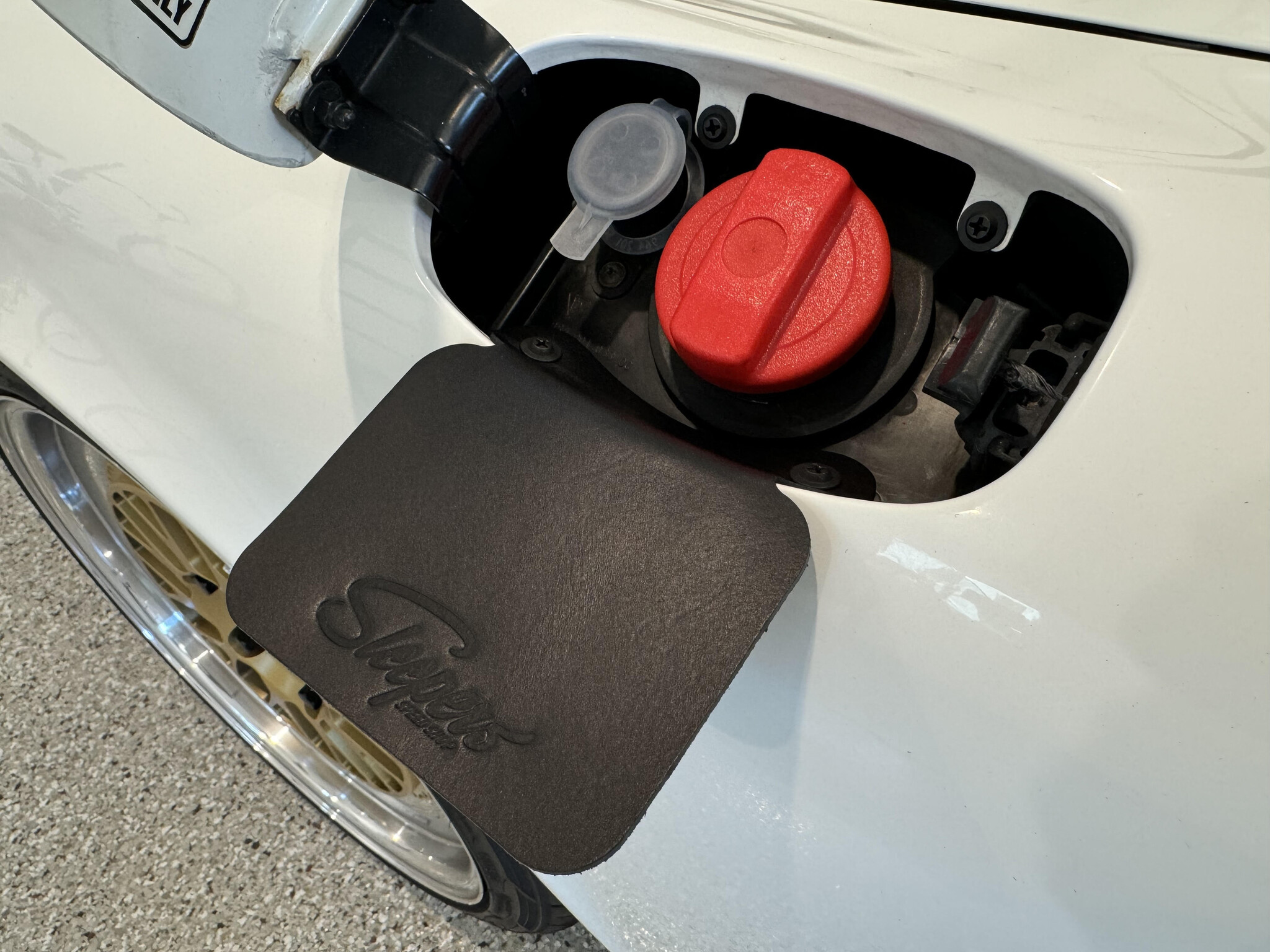 Sleepers Genuine Leather 911 Fuel Bib (964/993) - Black