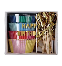 Meri Meri happy birthday cupcake kit