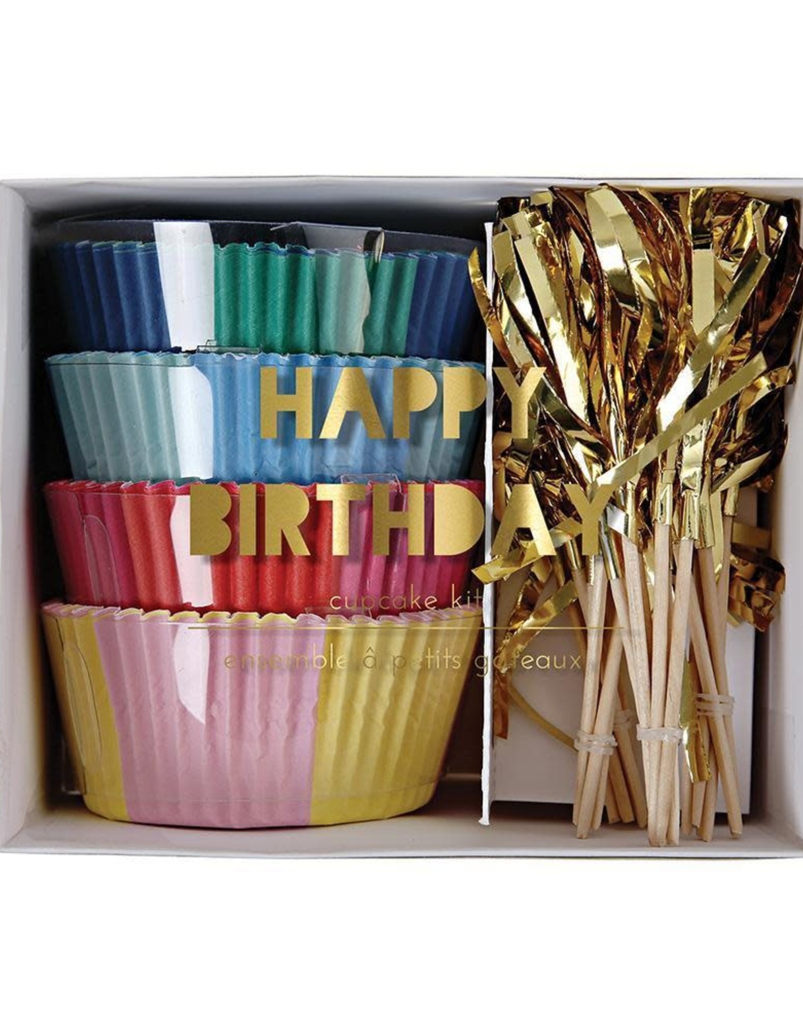 Meri Meri happy birthday cupcake kit