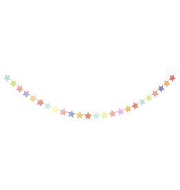 Meri Meri multi colored star garland