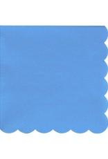 Meri Meri bright blue napkins- small