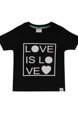 Turtledove London love is love tee- black