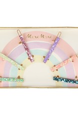 Meri Meri glitter rainbow hairclips