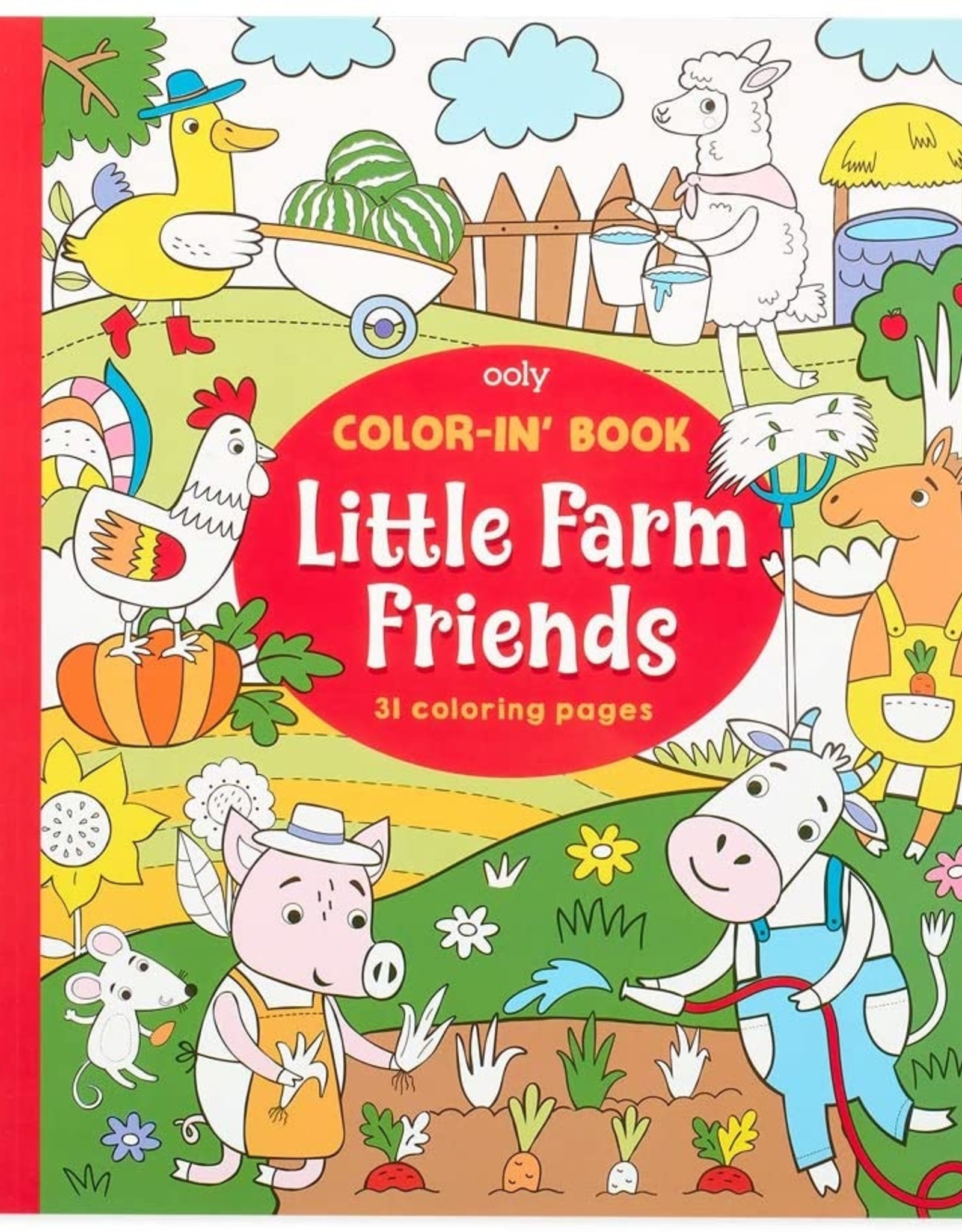 Download Farm Animals Color In Book The Little Things The Little Things